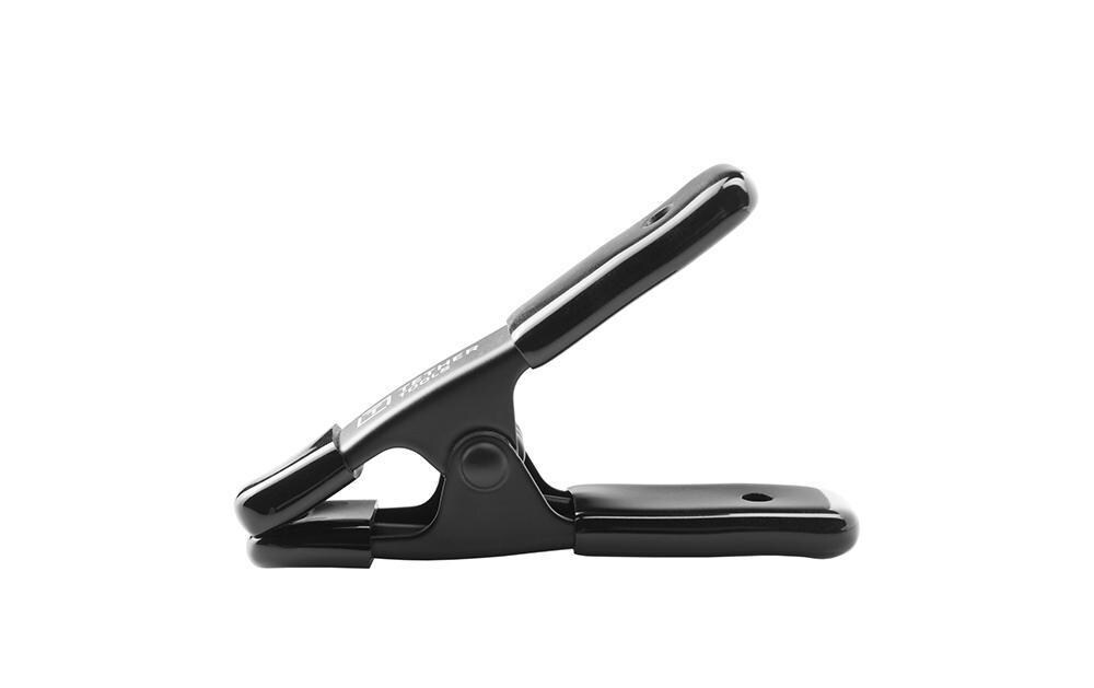 1 Rock Solid «A» Spring Clamp BlackKlemmt auf verschiedensten Materialien