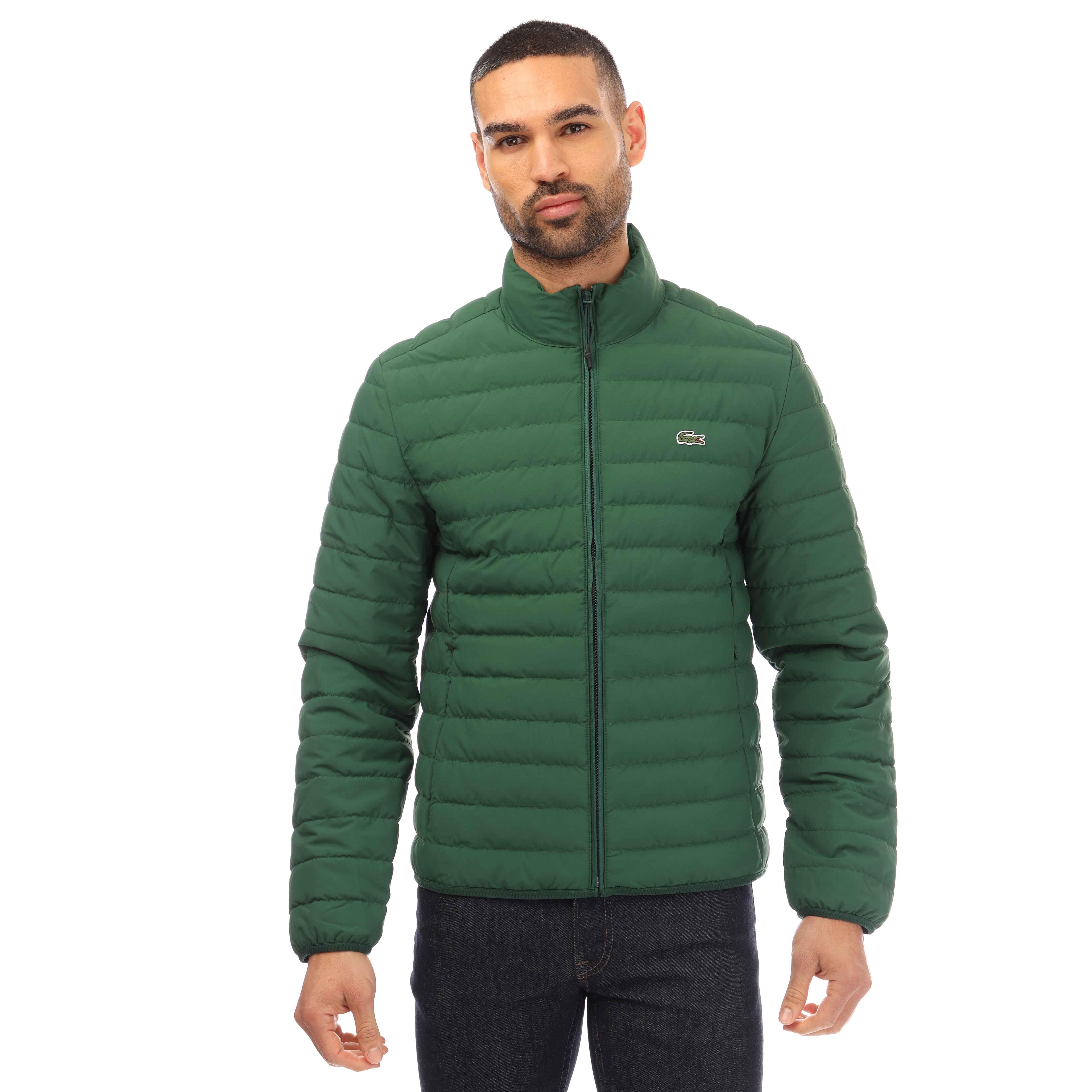 Lacoste Crocodile Logo Puffer Jacket