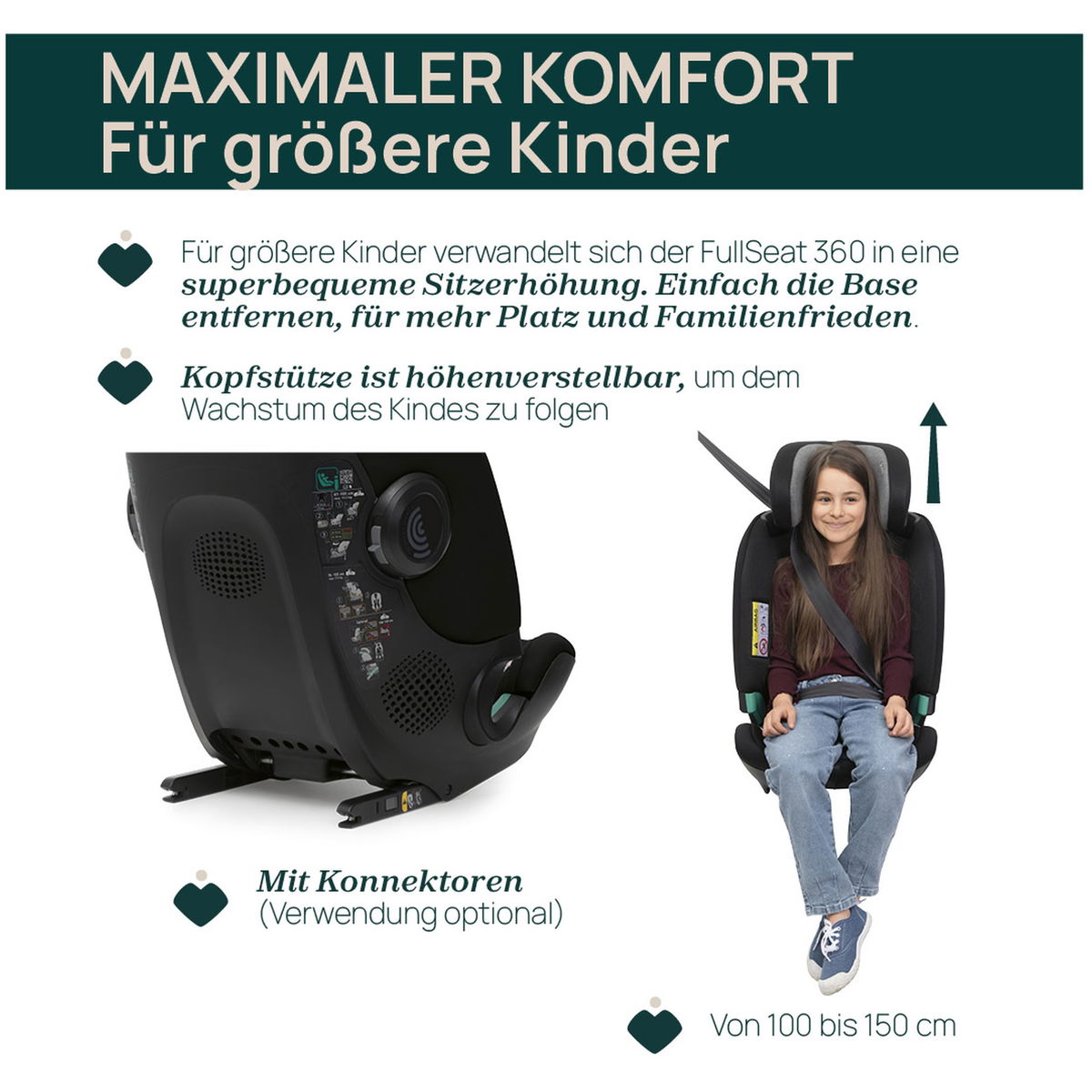 ChiccoChicco   FullSeat 360 i-Size ohne Basis black satin