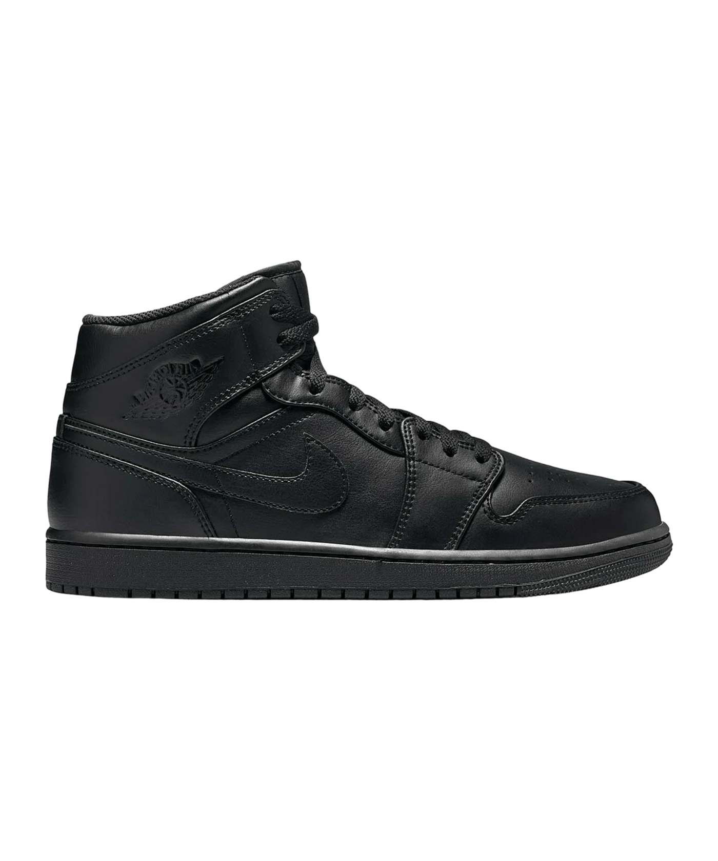 Jordan Air 1 Mid Schwarz F093