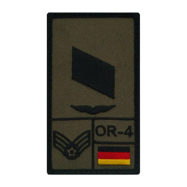 Café Viereck -  Rank Patch Korporal Luftwaffe