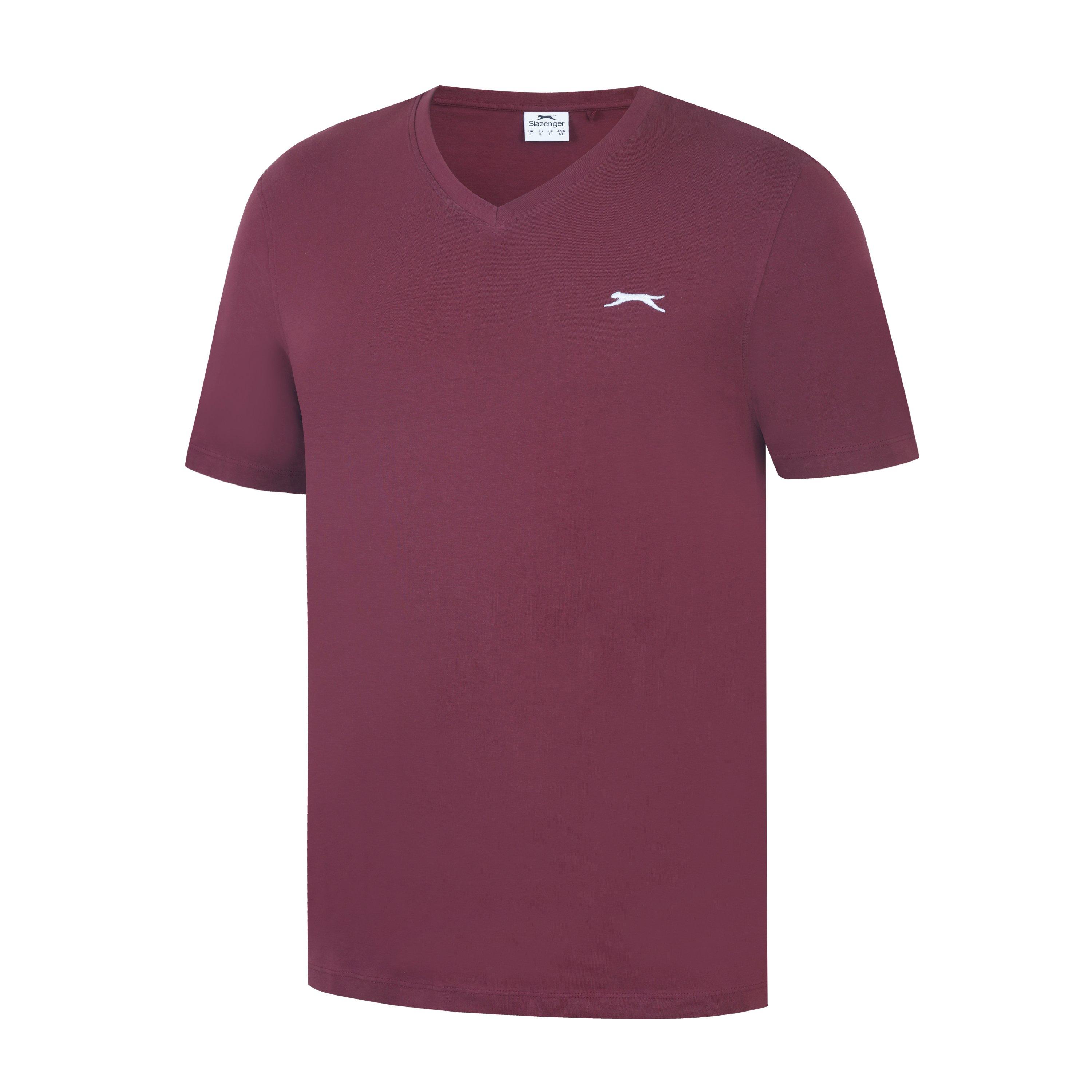 Slazenger V Neck T Shirt Mens
