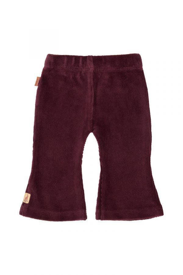 Noppies flared legging aubergine