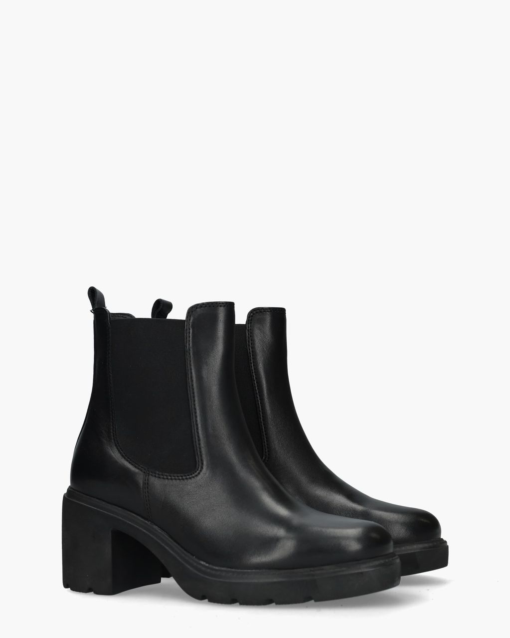 Gioia Yvette Zwart Dames Chelseaboots