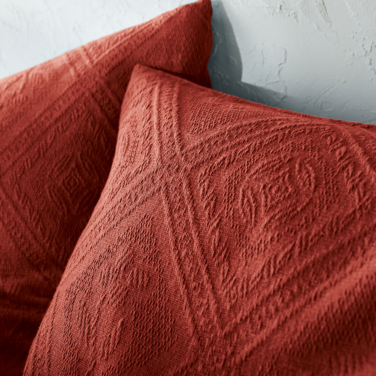 LA REDOUTE INTERIEURS<br>Colcha de algodão jacquard, Indo