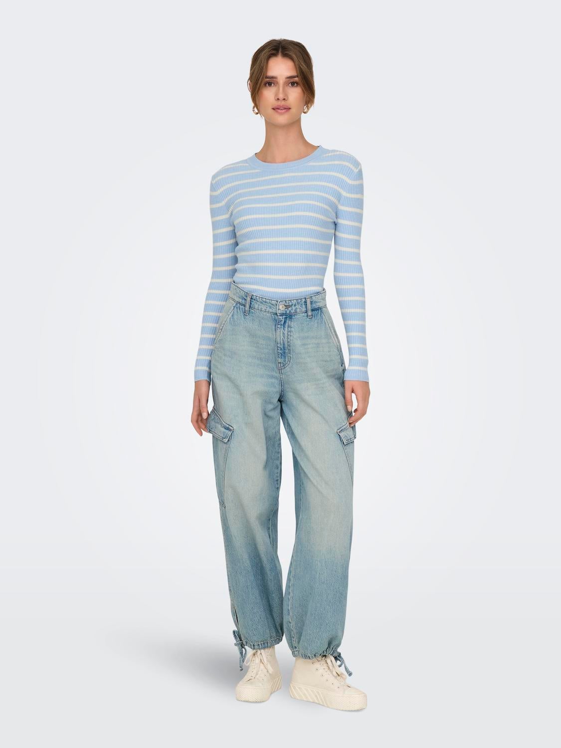 ONLLOUISA Strickpullover Cashmere Blue