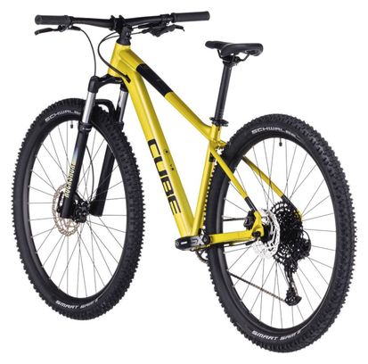 VTT Semi-Rigide Cube Analog Sram SX Eagle 12V 29'' Vert Jaune Lime