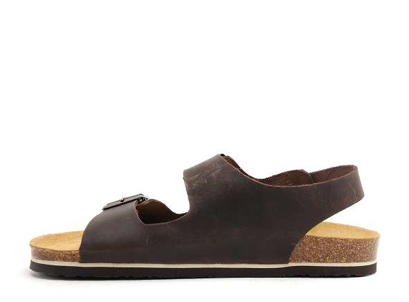Plakton nu pieds homme baku  homme marron