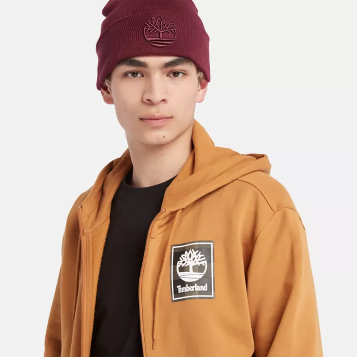 Moletom com capuz xadrez búfalo para homens na cor laranja