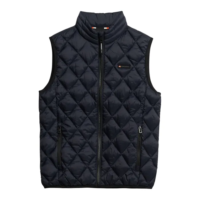 Superdry Diamond Quilt Fuji Lite Bodywarmer Heren