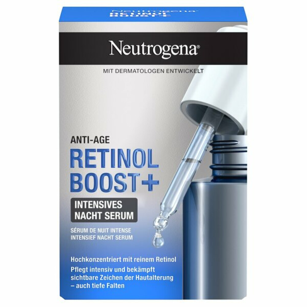 3x Neutrogena Retinol Boost Plus Serum30 ml