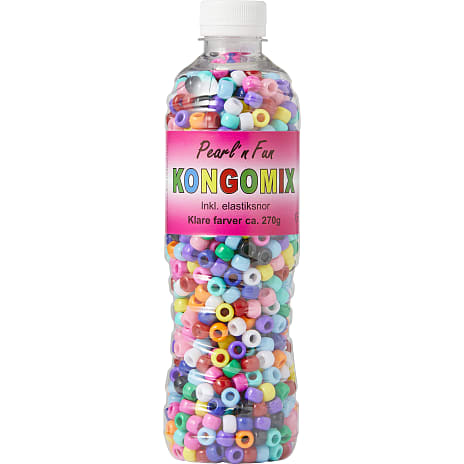 Pearl'n Fun Kongomix 270g - klare farver