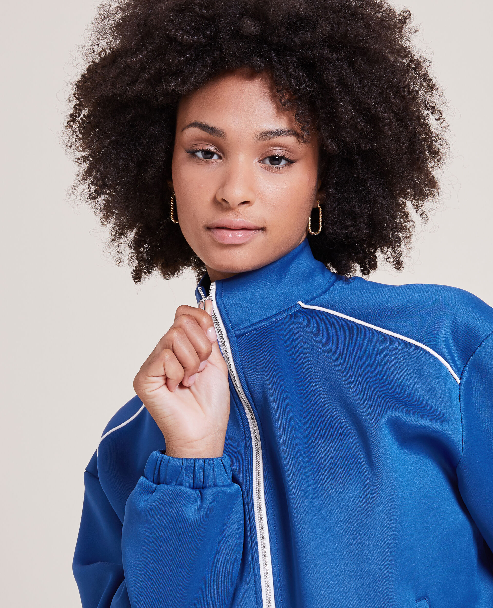 Veste de jogging - Bleu foncé