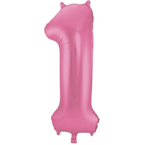 Cijferballon een - metallic matroze - 86 cm