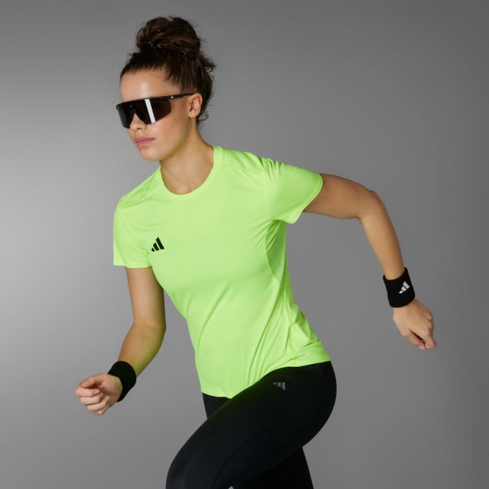 adidas Dame T-shirts Adizero T-Shirt Grøn
