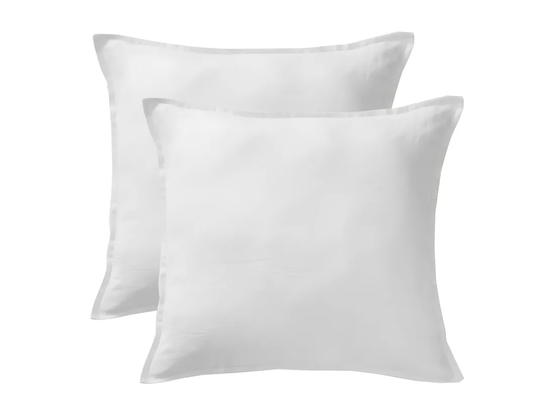 Lot de 2 taies d'oreiller 