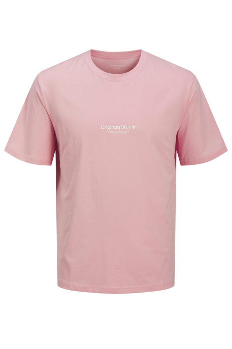 Jack & Jones roze heren t-shirt