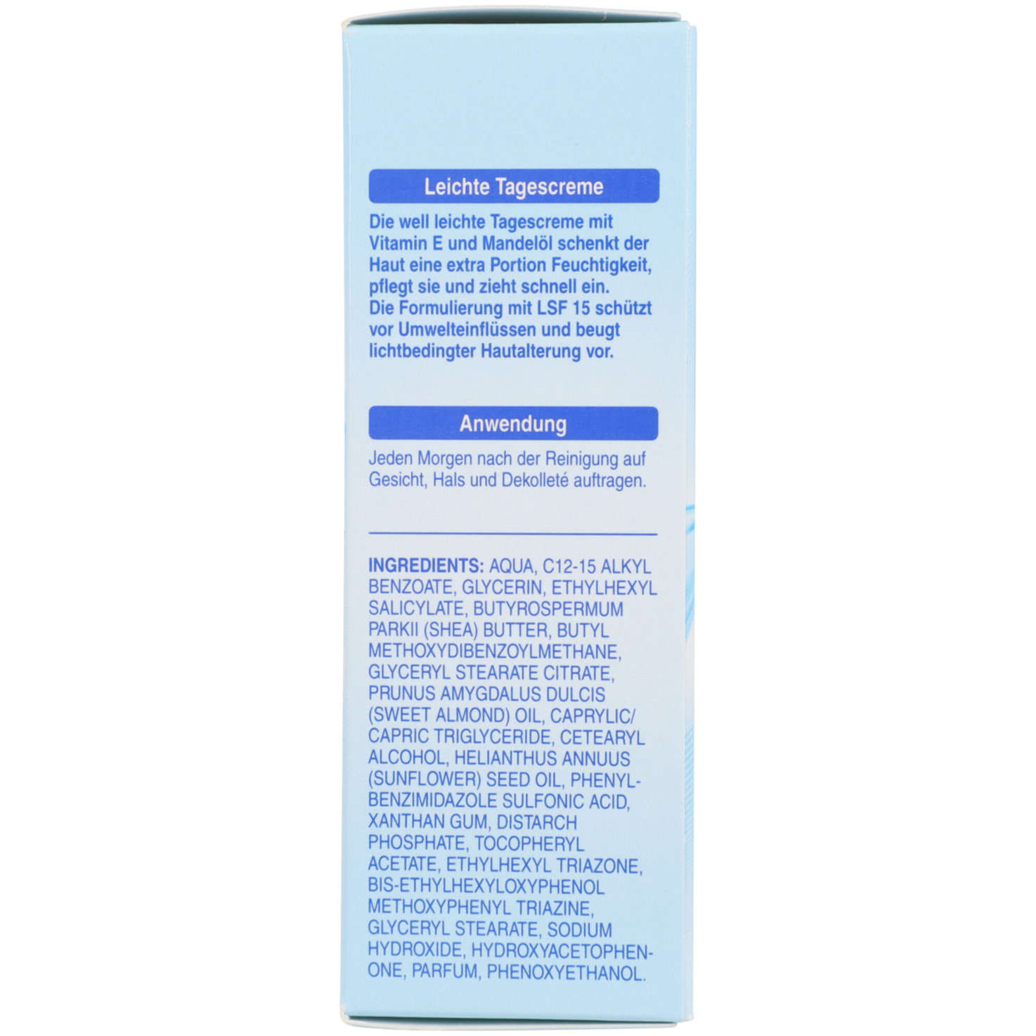 well leichte Tagescreme SPF15