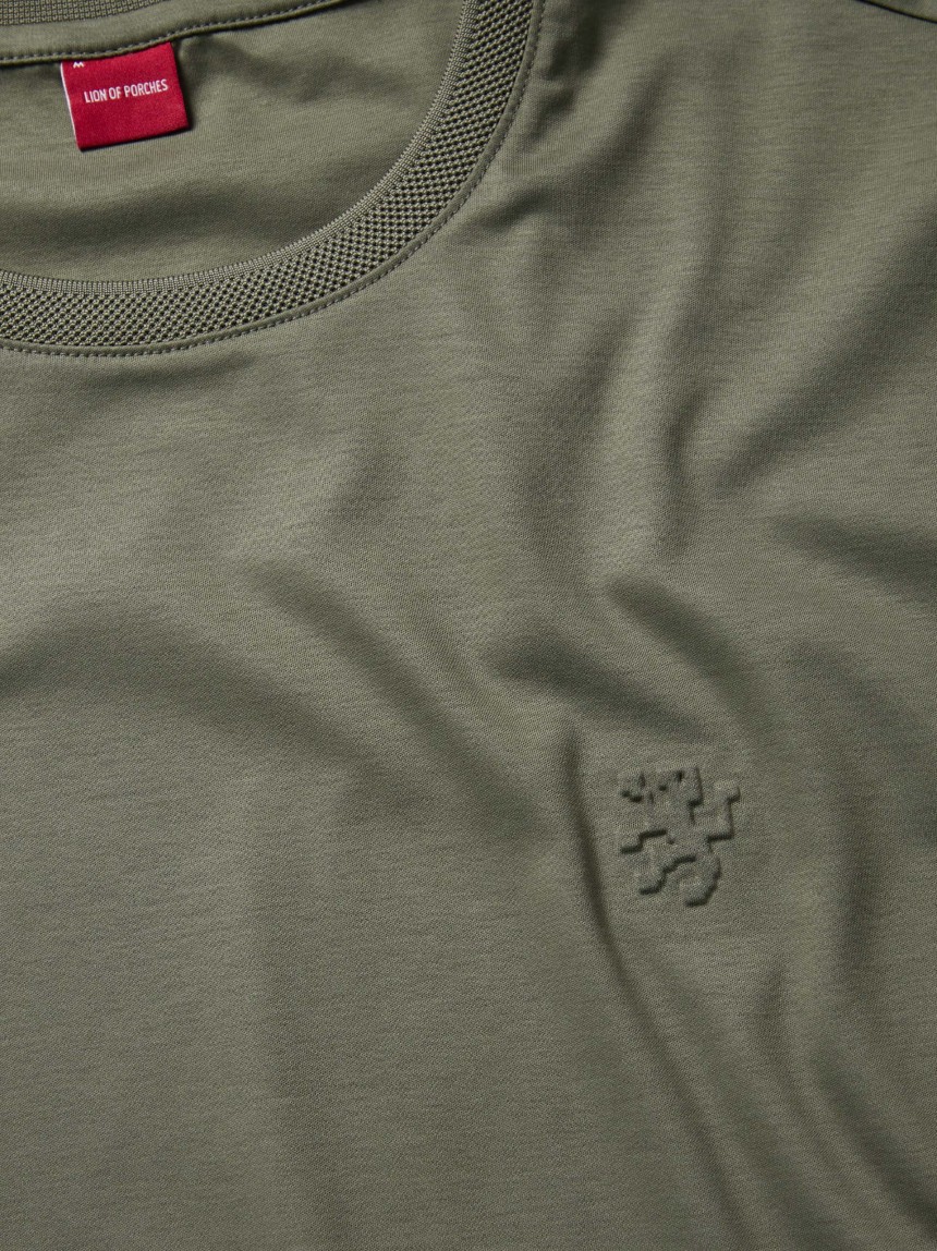T-shirt de manga curta em algodão