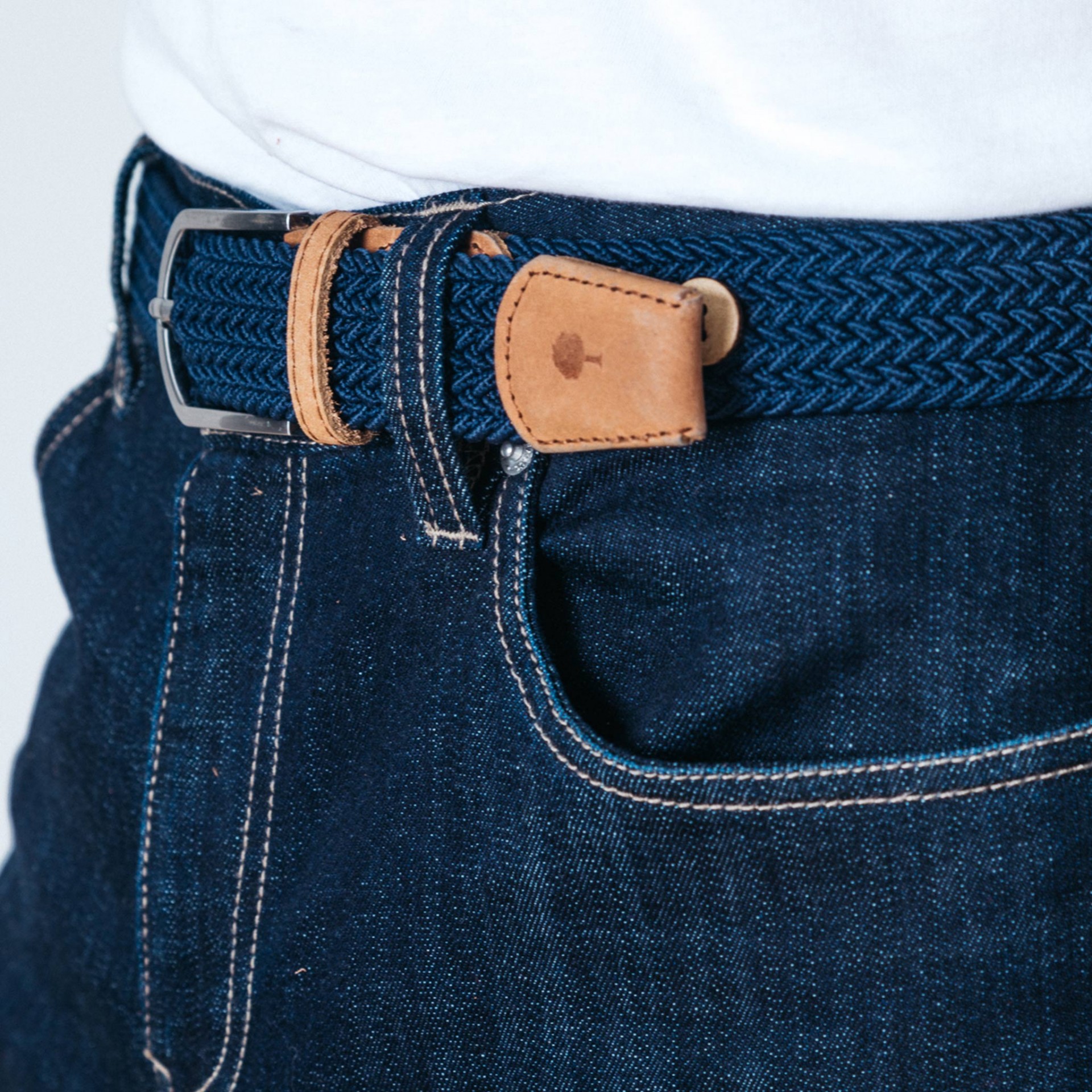 Ceinture bleu marine bleu marine - modèle Belt