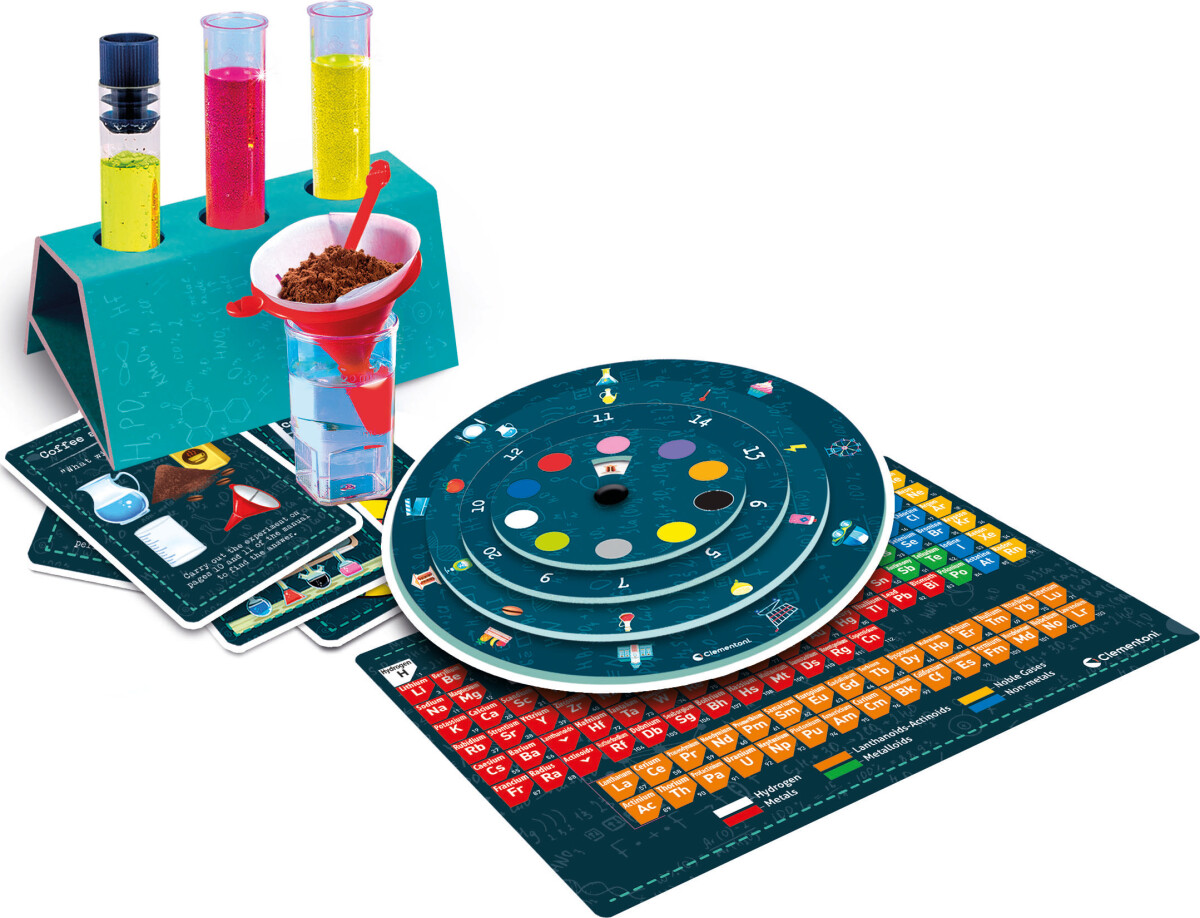 Clementoni - Kemisæt Til Børn - Mystery - Science & Play