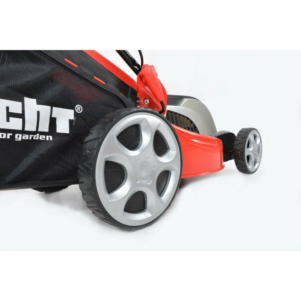 H 1845 tondeuse a gazon electrique 1800 w 46 cm 5 positions 15-65 mm bac 60 l
