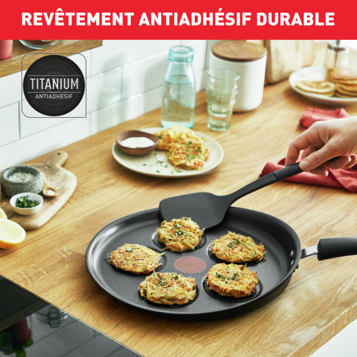 Poêle multi-crêpes 27 cm