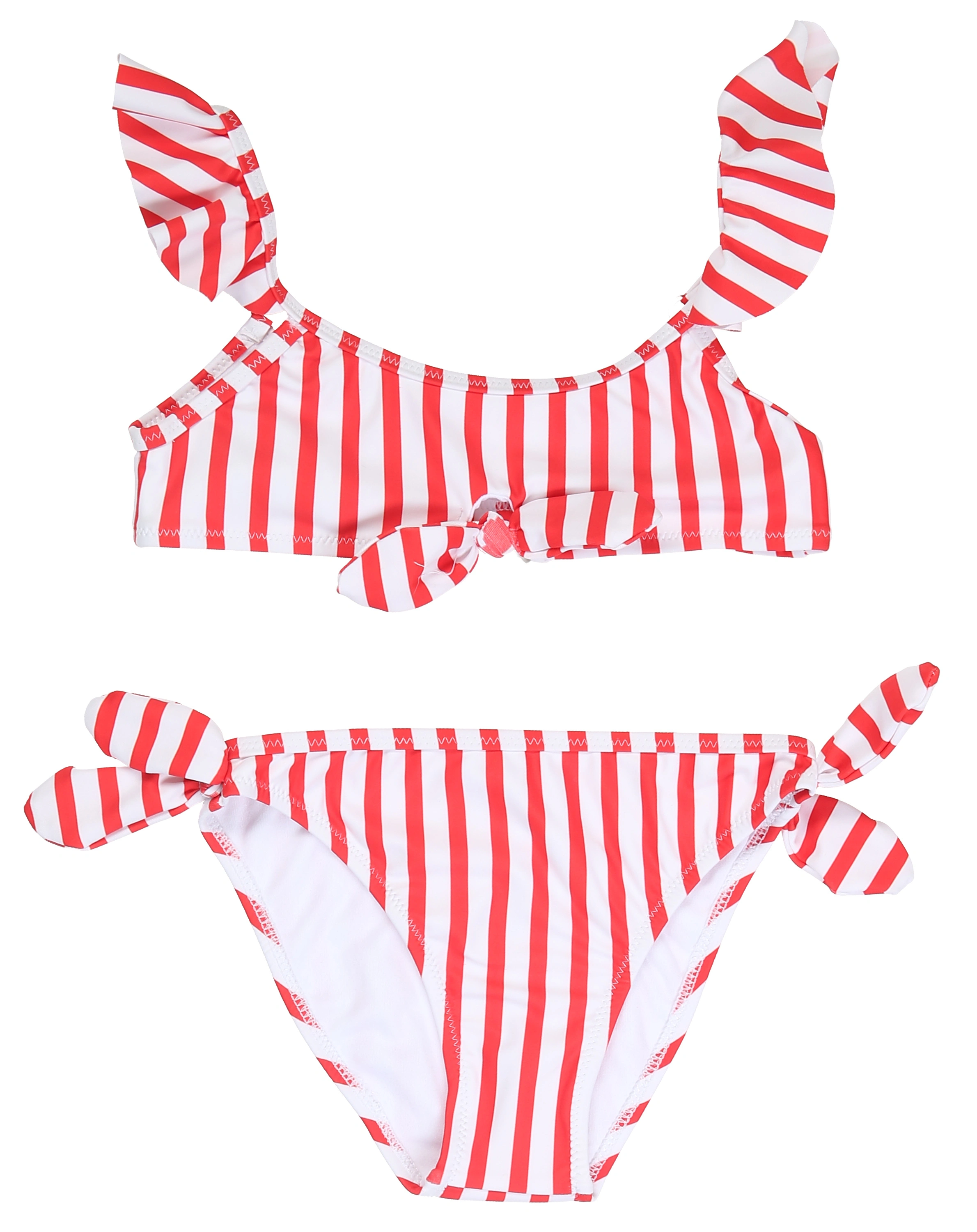 Bikini SAILOR gestreift in rot