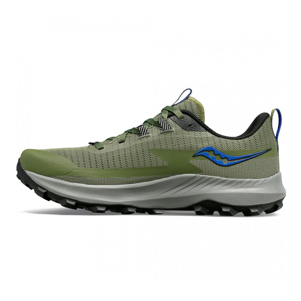 Saucony PEREGRINE 13 - Chaussures trail Homme glade/blk