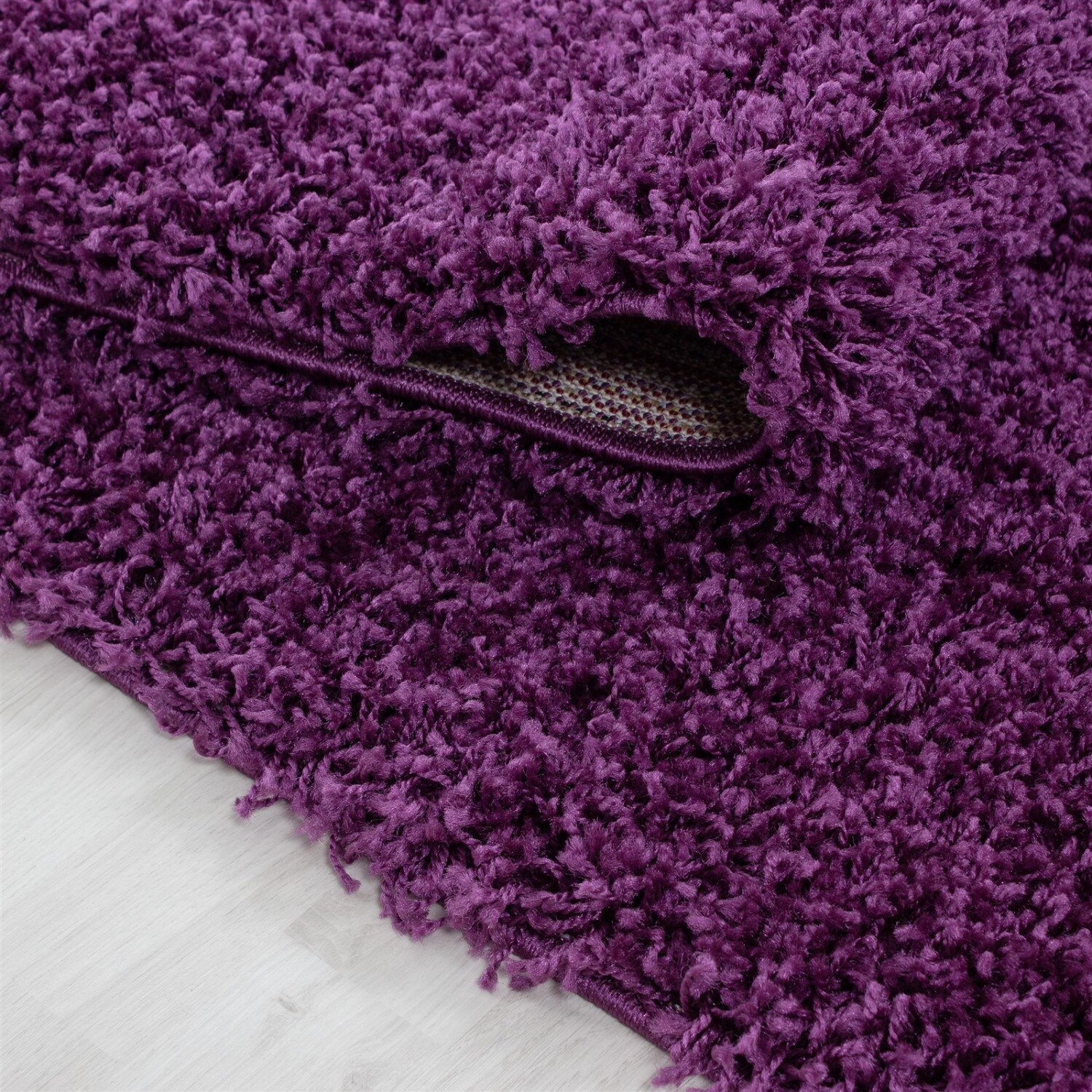 Hochflor Teppich Flauschiger Langflor, Shaggy, Rechteckig, ca. 50 mm Florhöhe