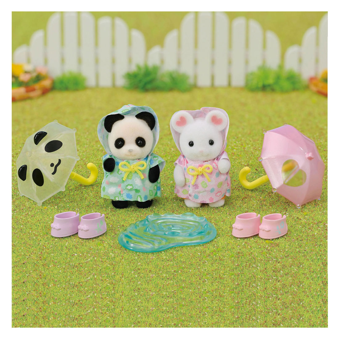 Sylvanian Families 5748 Duo Peutervriendjes - Regendag