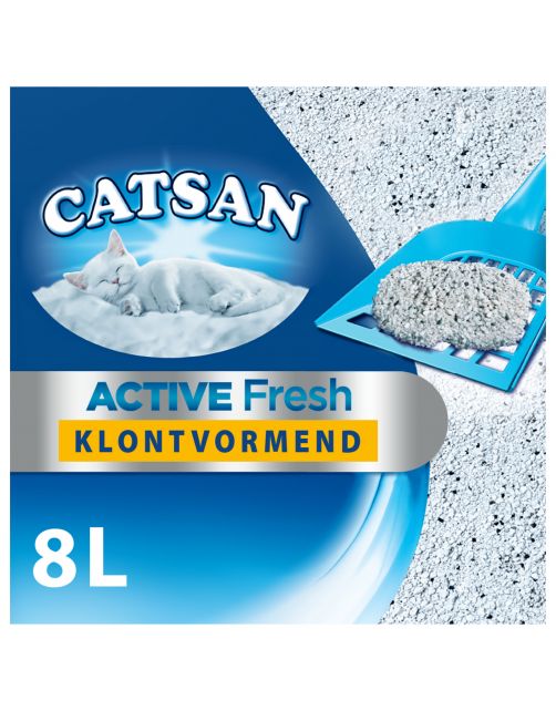 Catsan Active Fresh - Kattenbakvulling - 8 l