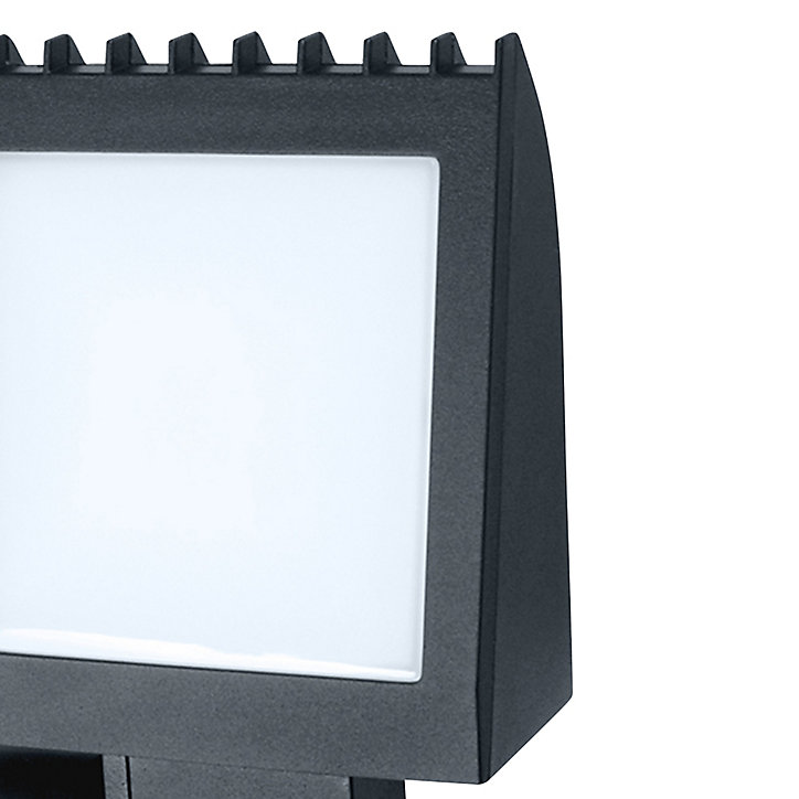 Projecteur LED à détection Parksville 2600lm 30W IP44 GoodHome noir