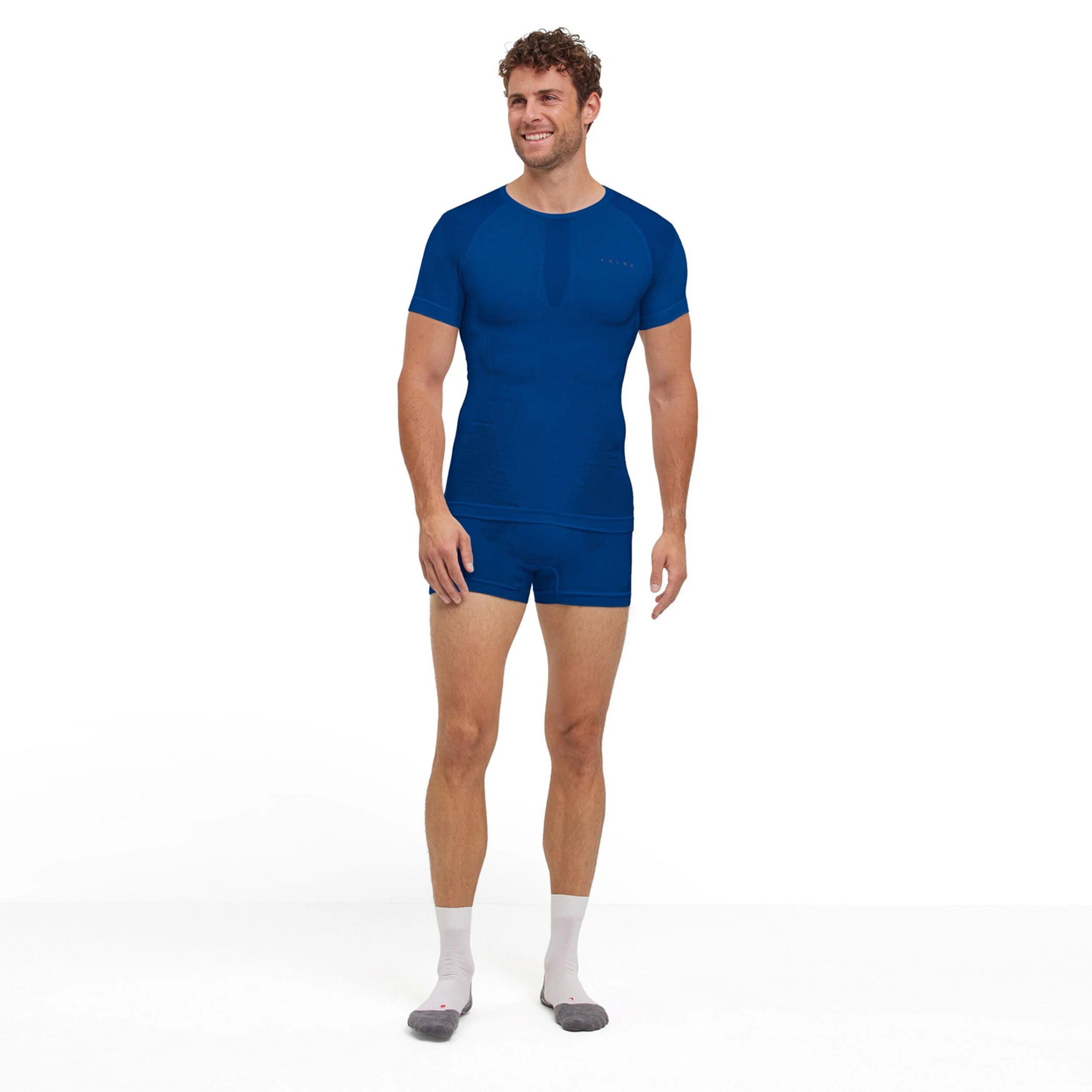 Falke Warm Maillot De Corps Hommes - Bleu
