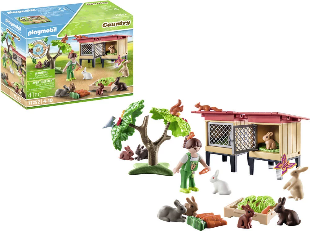 COUNTRY - ENFANT ET LAPINS - 71252