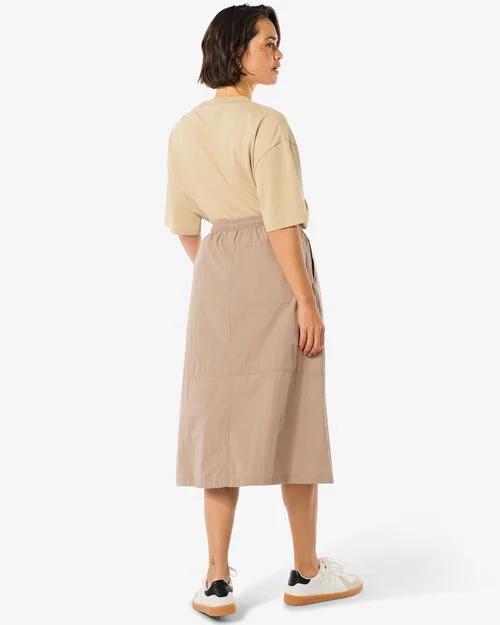 Jupe femme Kota marron clair  beige