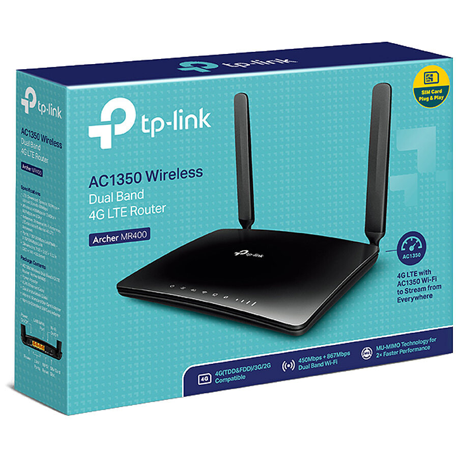 TP-Link Routeur 4G LTE - Archer MR400