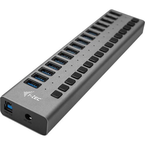 i-tec USB 3.0 Charging HUB 16port + Power Adapter 90 W