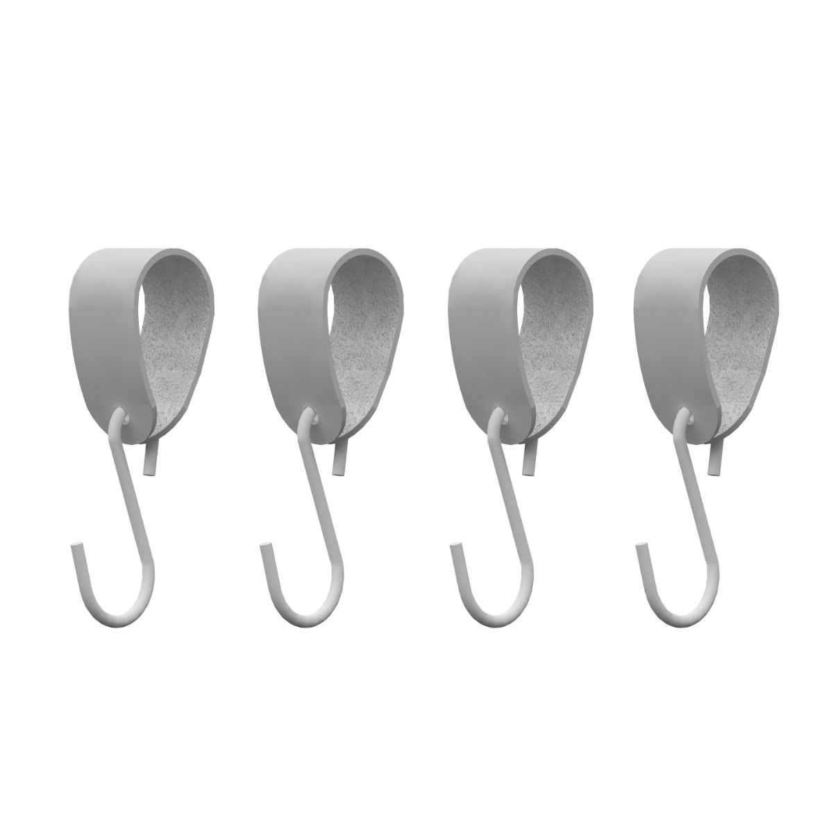 S/wi/Lgrijs | S-haak hangers