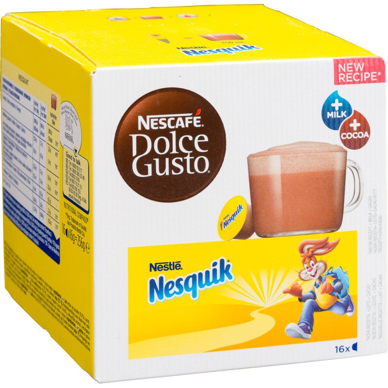 Capsules de chocolat Nescafé Dolce Gusto Nesquik - Boîte de 16