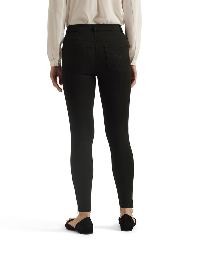 Ted Baker STRENTI skinny zip cuff ponti jegg Black