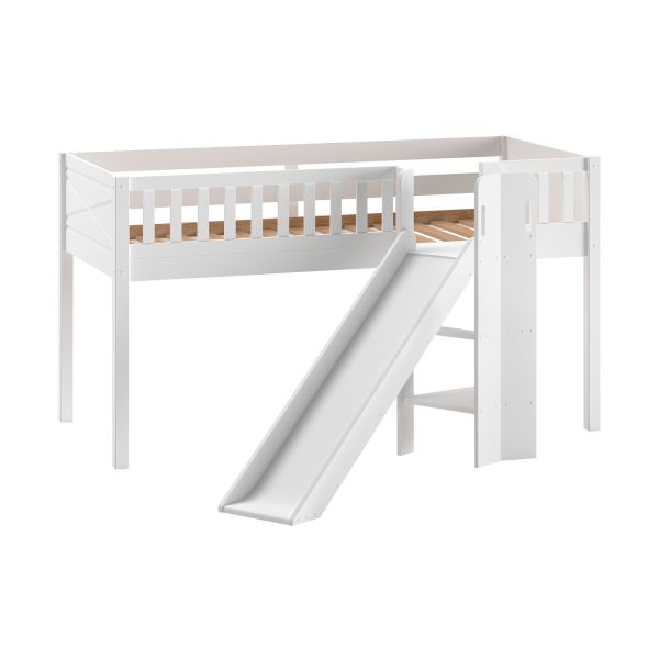 Vipack Scott Hoogslaper - Glijbaan - Wit