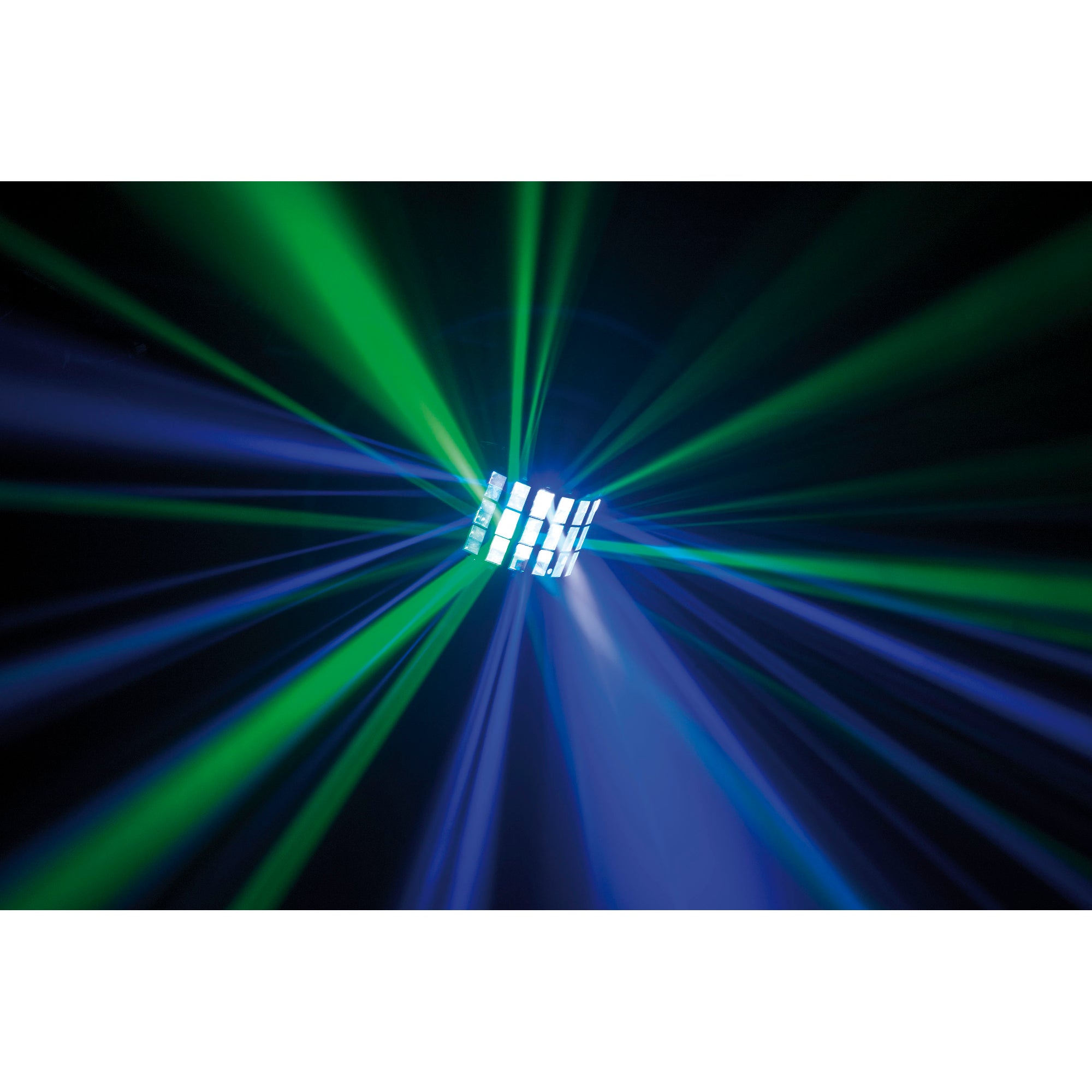 Showtec Energetic LED derby patroonlaser en SMD strobe