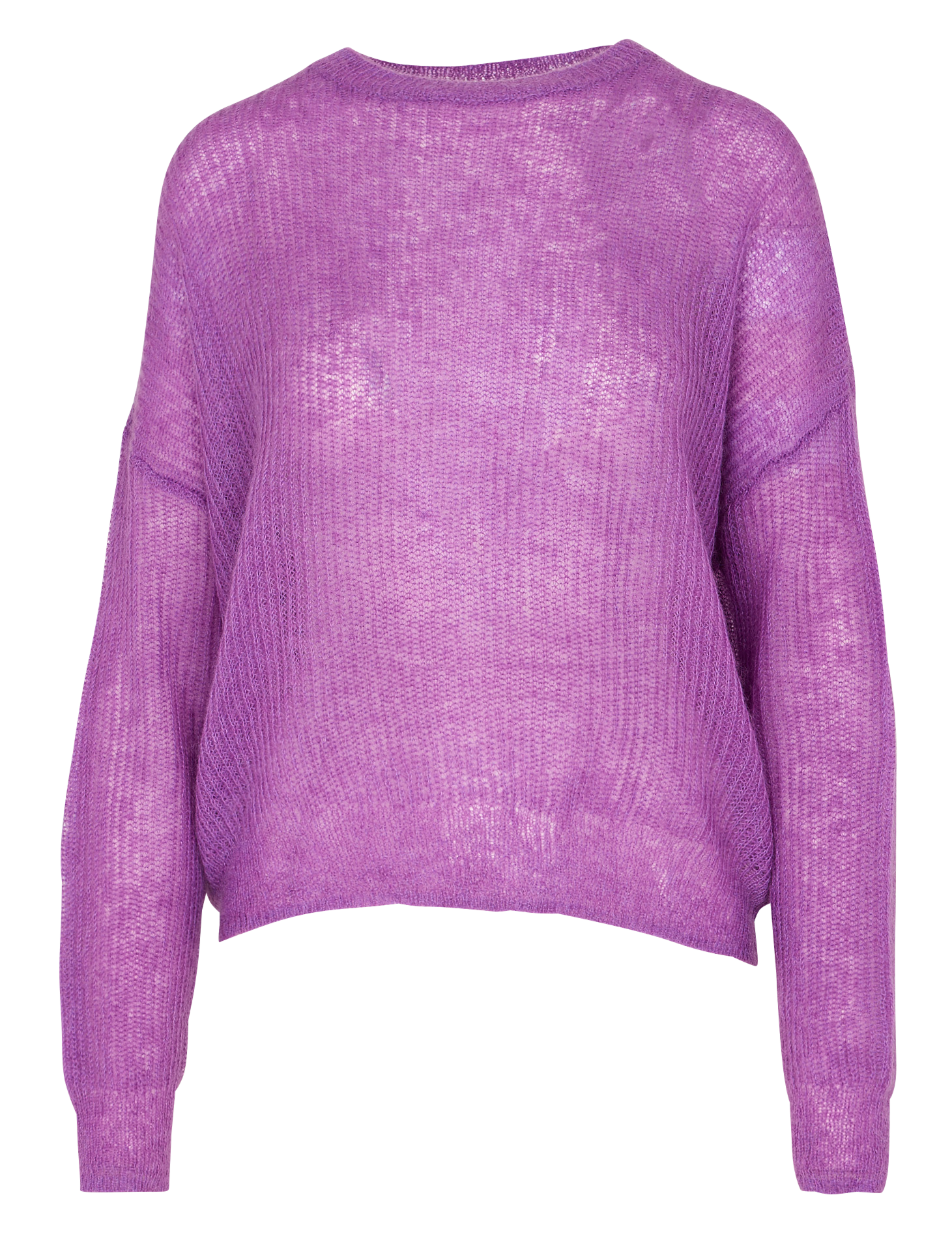 ELISE - Pull ample laine tricotée mélangée | Multicolore