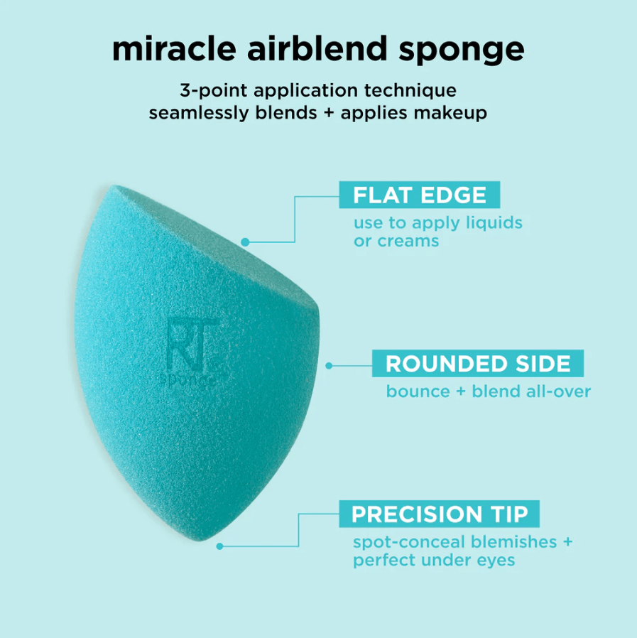 Real Techniques 2 Miracle Airblend Sponge 2pcs