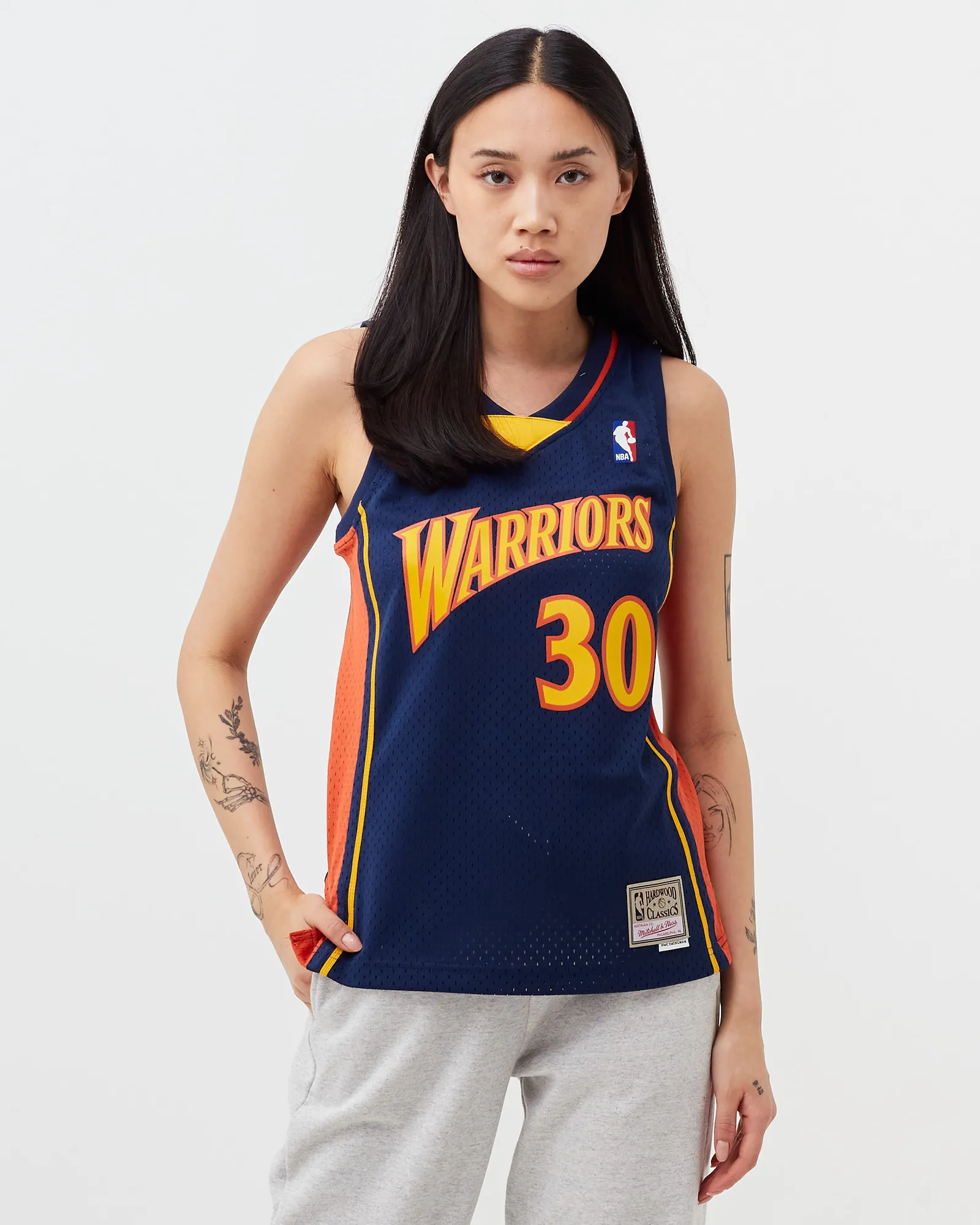 Mitchell & Ness NBA Women's Swingman Jersey Golden State Warriors 2009-10 Stephen Curry #30