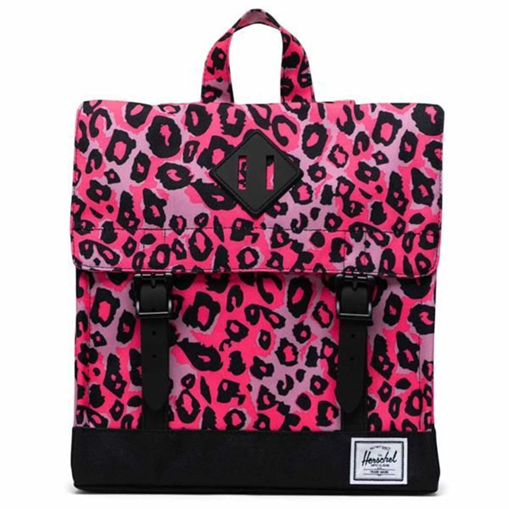 Køb Herschel Survey Kids Rygsæk Cheetah Camo Neon Pink/Black