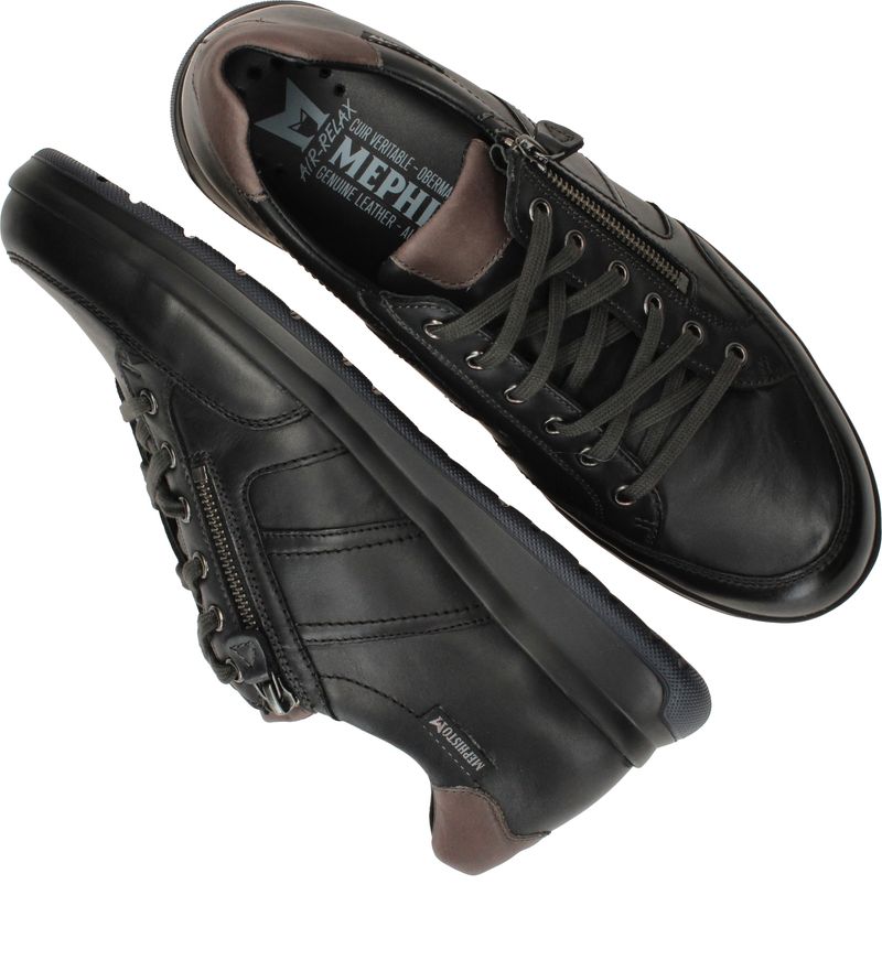 Mephisto Lisandro Sneakers Zwart Heren