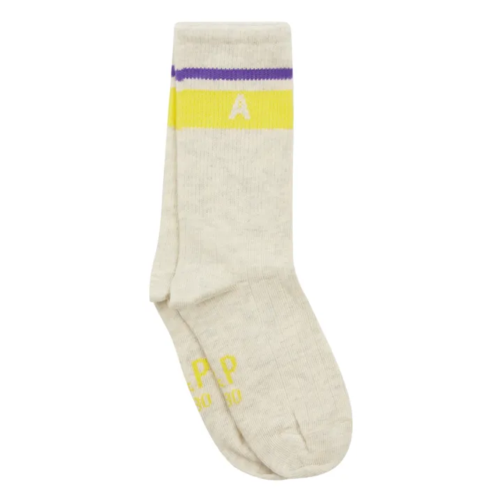 Arsène et Les Pipelettes Chaussettes Filippita | Jaune