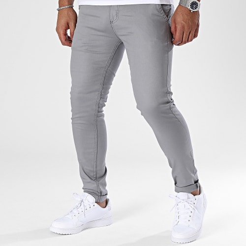 Pantalon Chino Gris